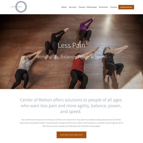 Center of Motion