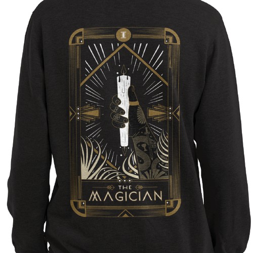Tarot Card inspire T-Shirt Design