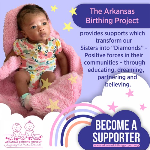 Facebook Creative to assist Arkansas Birthing Project 