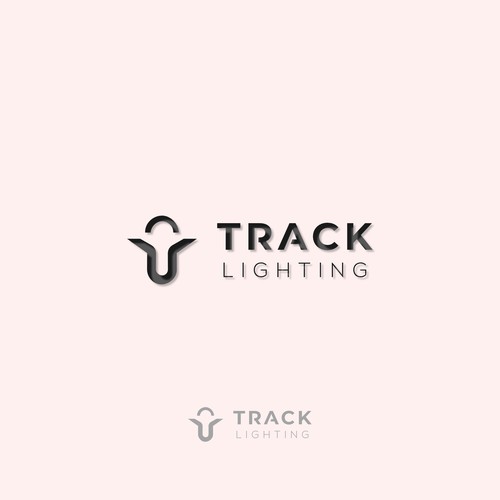 Simple light logo for Track lighting 