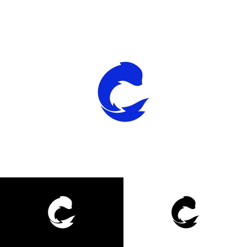 Abstract animal logo