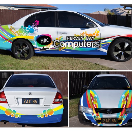 WANTED: Colourful, Eye-catching Car Wrap / Signage