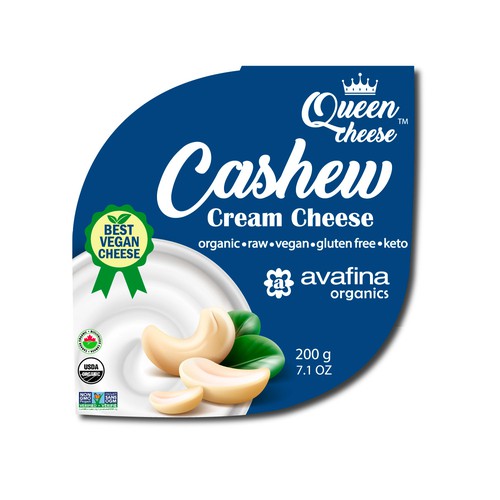 Package design for vegan cheese