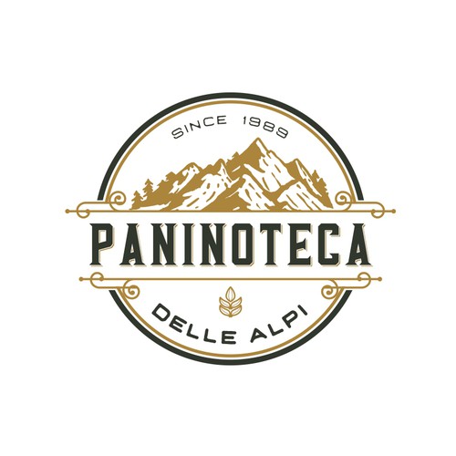PANINOTECA Logo Concept for Italian Restaurant