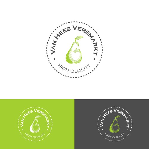 Elegant logo design for green grocer