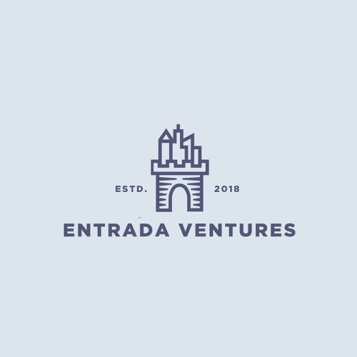 Logo design concept | Entrada Ventures