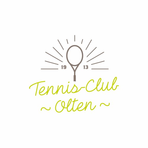 Logo forma an old tennis club