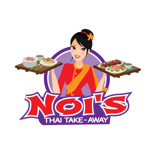 Create a playful logo for our small Thai food truck