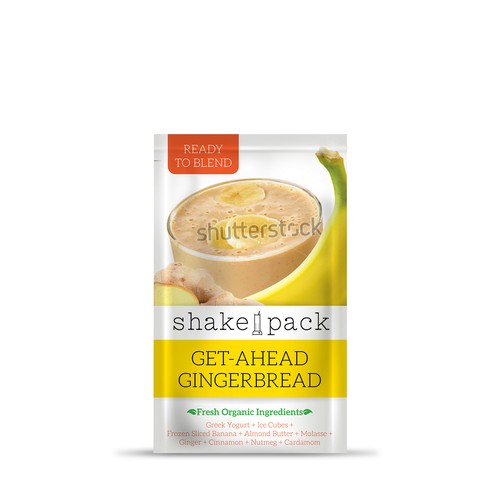 Packaging Label for Shake Pack