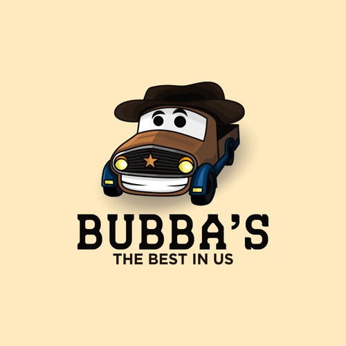 funny logo for bubba's