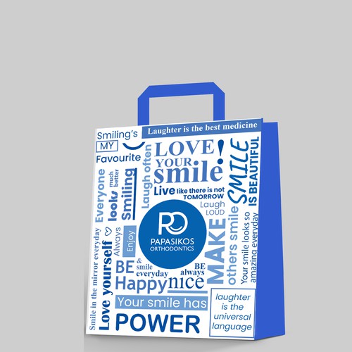 Bag design for dental office