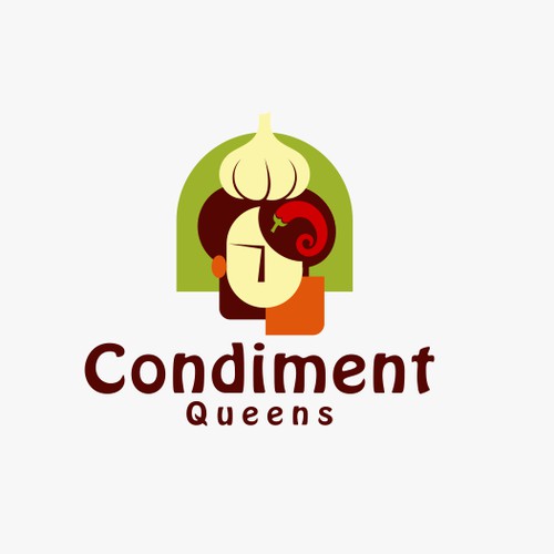 Logo design for Condiment Queens 
