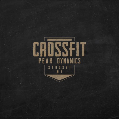 Simple and clean look for crossfit team.