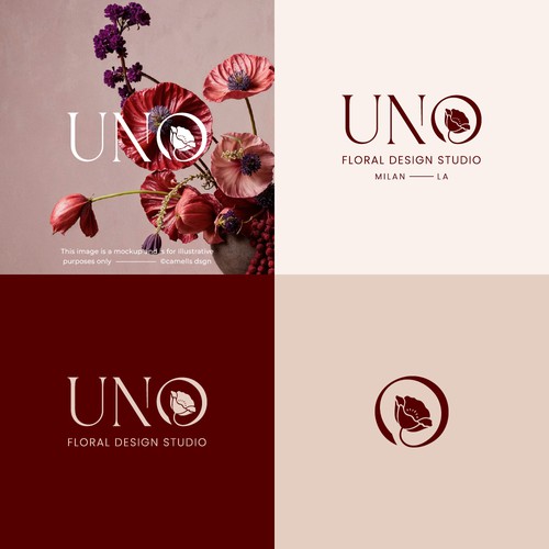 Logo for a Floral Design Studio