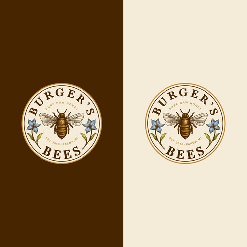 Unique, eye catching logo for female beekeeper
