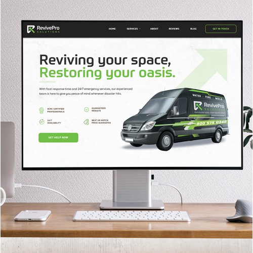 Revive Pro Restoration Company Web Design and Development