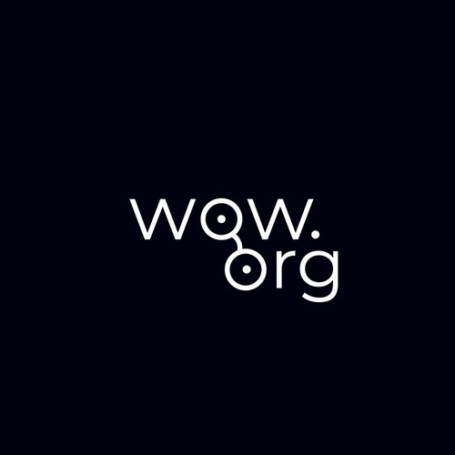 Wow company logo available for customisation and sale.