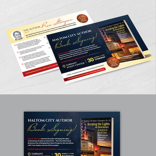 Invitation Postcard Design
