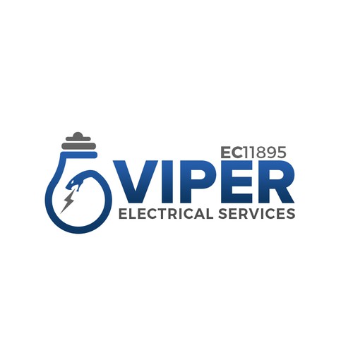 Logo for electrical contractor services- Viper Electrical Services