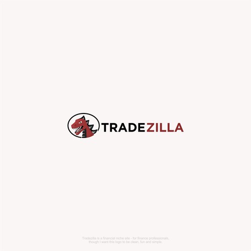 Simple, Clean and Fun - TradeZilla Logo Design