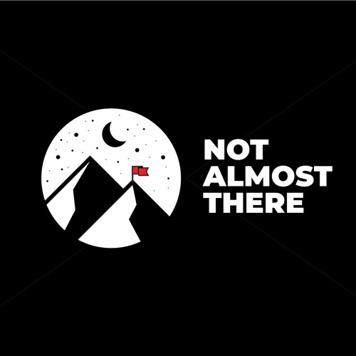 logo concept for not almost there