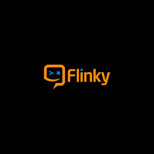 logo concept for flinky