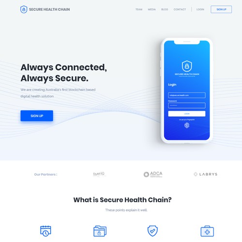 Web Pages for Healthcare