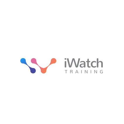 Creative logo concept for iWatch