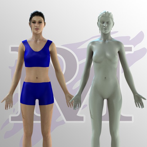 Human body design for medical industry