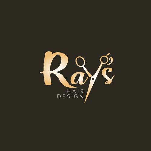 A Logo For Hair Design Salon