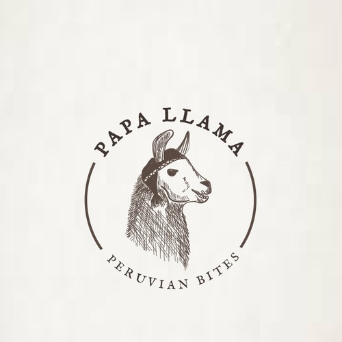 Llama logo design
