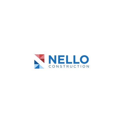 Modern logo for Nello construction