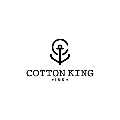 Logo concept for Cotton King