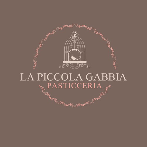 Logo for bakery: Pasticceria La Piccola Gabbia!