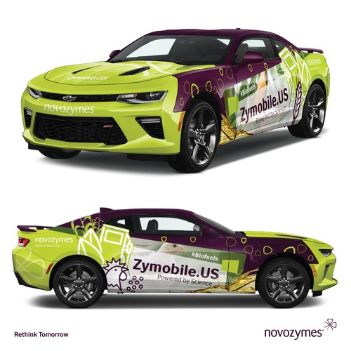 Zymobile car wrap