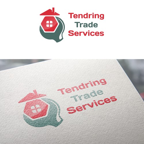 Logo concept for house services.