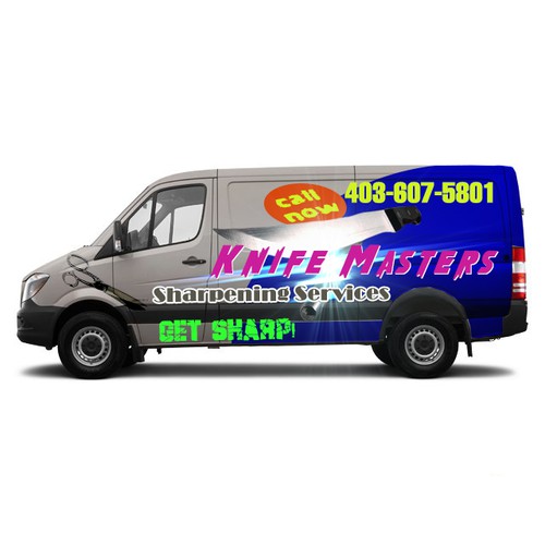 Knife Master - Vehicle Graphic