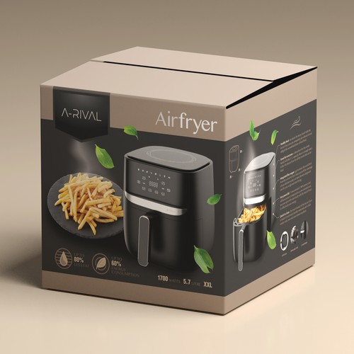 Packaging Design for Airfryer
