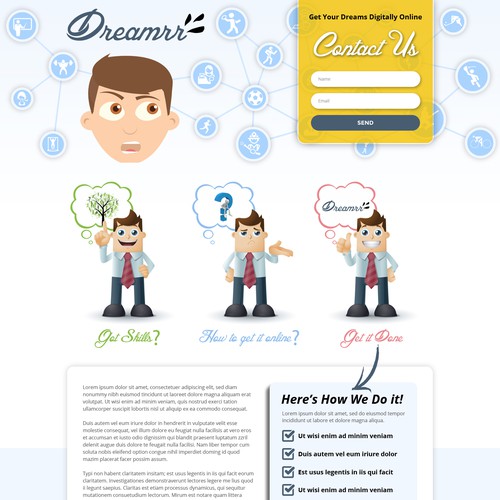 Landing Page Design