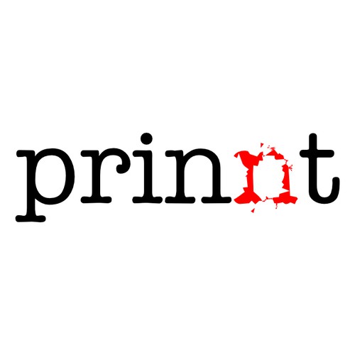 Logo concept for a printing company