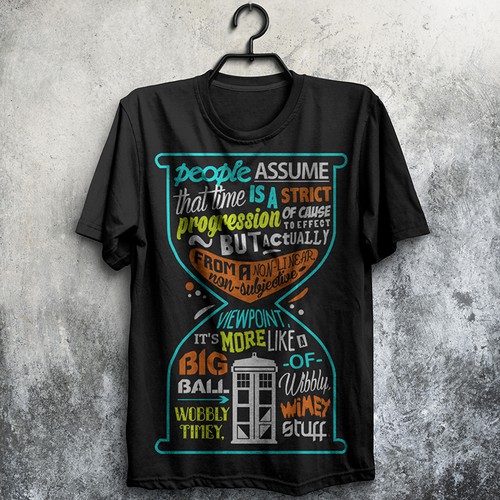 Looking For Designers To Hire Full Time!!! (Doctor Who T-Shirt)