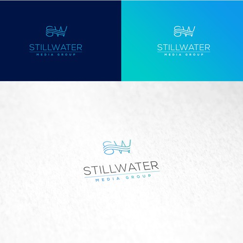 Logo design proposal for Stillwater Media Group