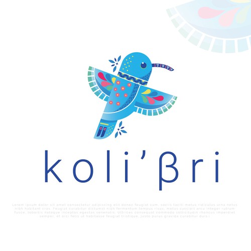 Colorful Hummingbird Alebrije