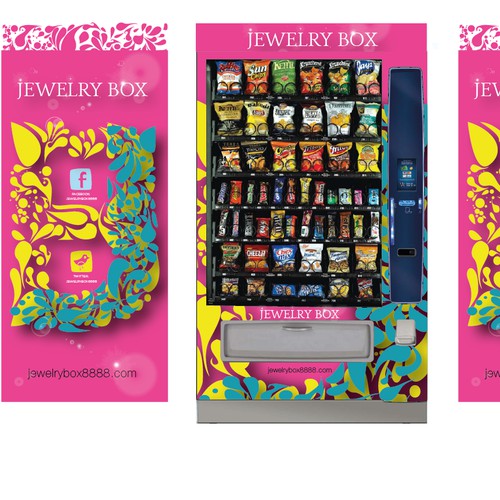 VENDING MACHINE Wrap DESIGN! 