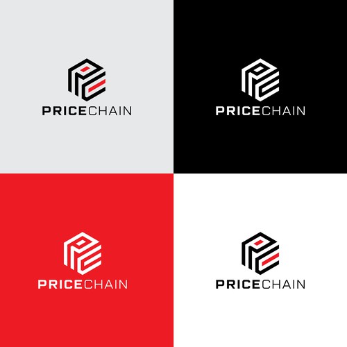 Design a blockchain logo directed at the consumer industry