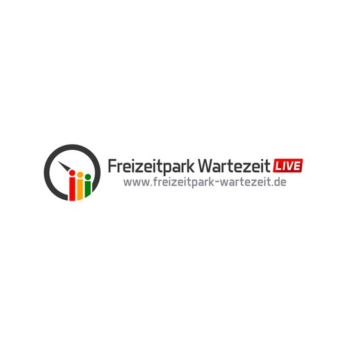 Logotype Freizeitpark Wartezeit LIVE