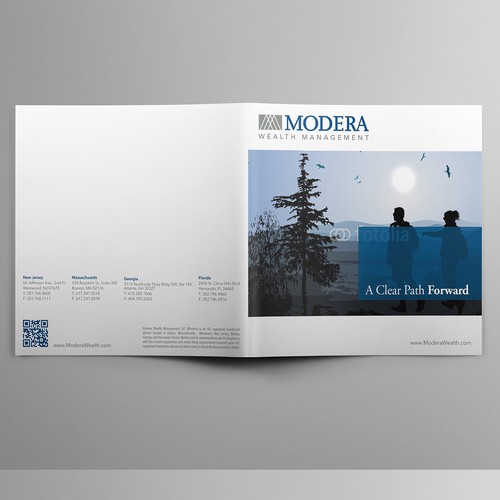 8 pages brochure
