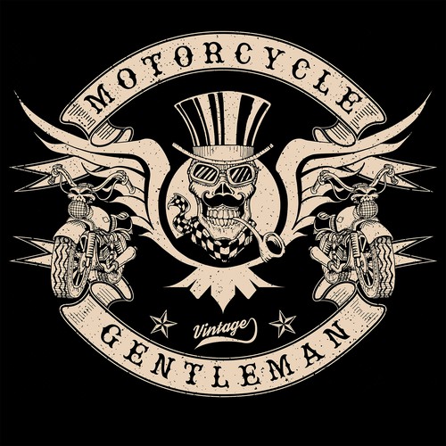 Motorcycle gentleman