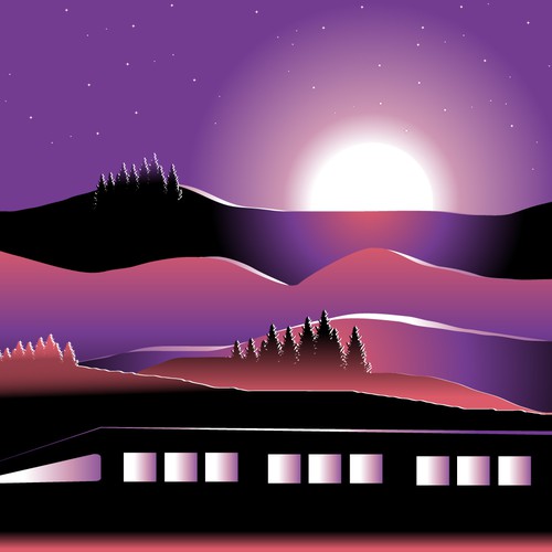 TRAIN ILLUSTRATION