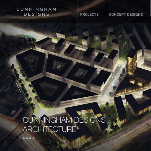 Create the next website design for Cunningham Designs